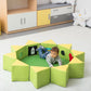 Sun Pouf Sensory Foam Ring with Mirrors by Moje Bambino