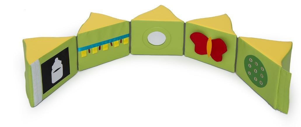 Sun Pouf Sensory Foam Ring with Mirrors by Moje Bambino