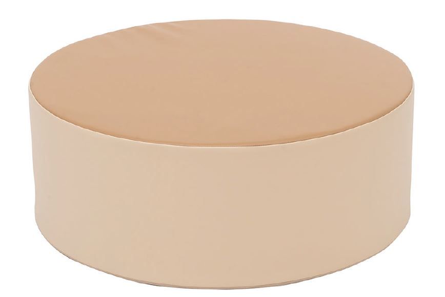 Extra Large Round Pastel Pouf by NOVUM