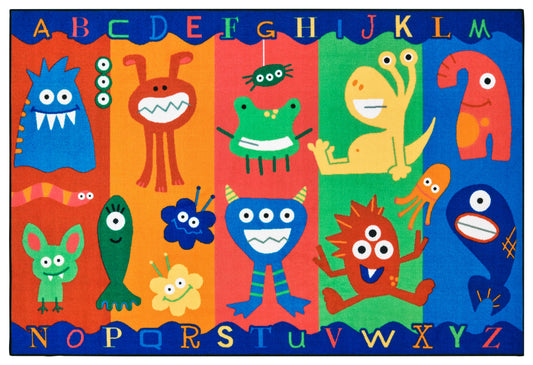 Alphabet Monsters Classroom Rug