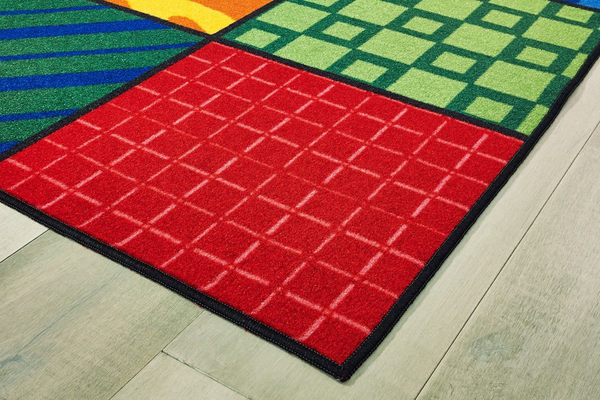 Patterns at Play Classroom Rug, view 2