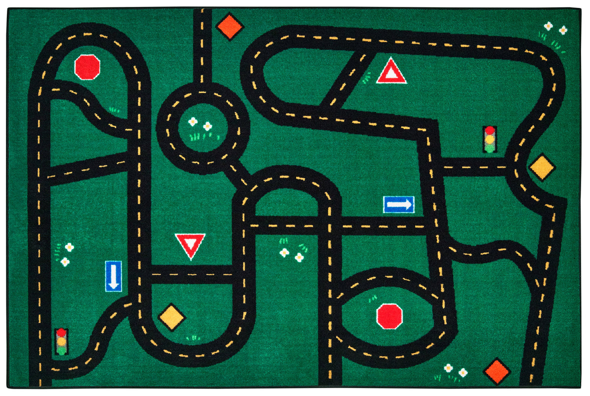 Go-Go Driving Classroom Rug