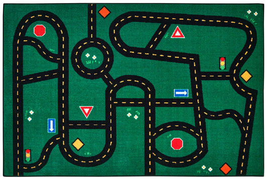 Go-Go Driving Classroom Rug
