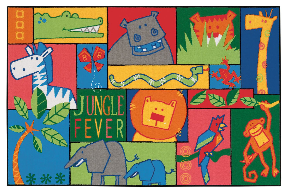 Jungle Fever Classroom Rug