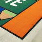 Colorful Pencils Welcome Classroom Rug, view 2