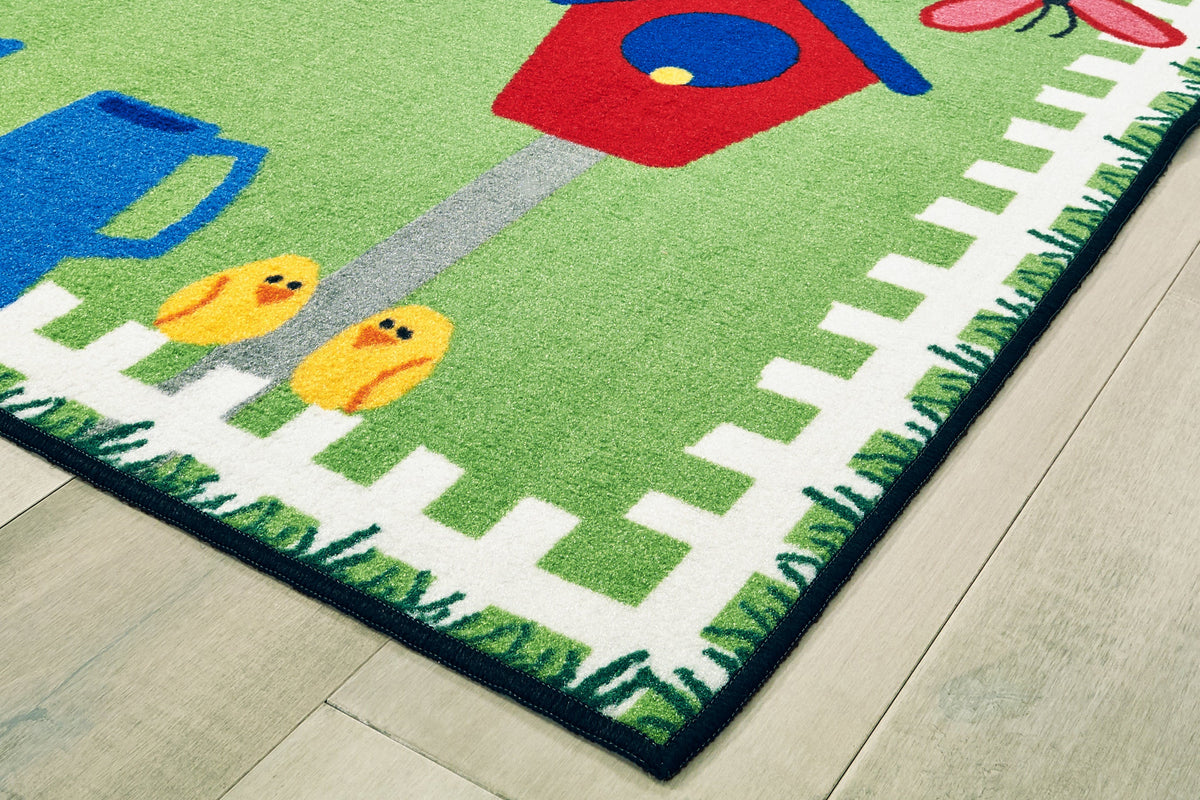 Garden Time Classroom Rug, view 2