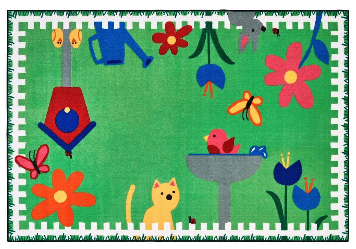 Garden Time Classroom Rug