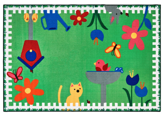 Garden Time Classroom Rug