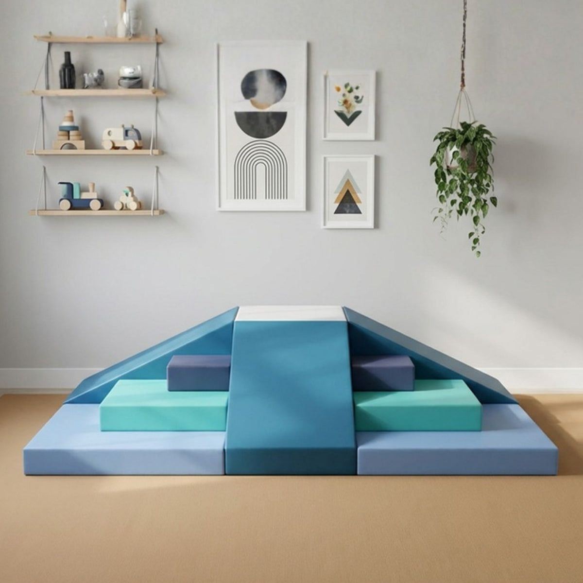 Highland Soft Play Climber, Tranquility Colors