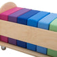 Rainbow Seat Cushions with Rolling Caddy by NOVUM