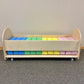 Pastel Seat Cushions with Rolling Caddy by NOVUM