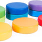 Rainbow Floor Seat Cushion Set by NOVUM