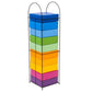 Rainbow Square Seat Cushions with Storage Rack by NOVUM