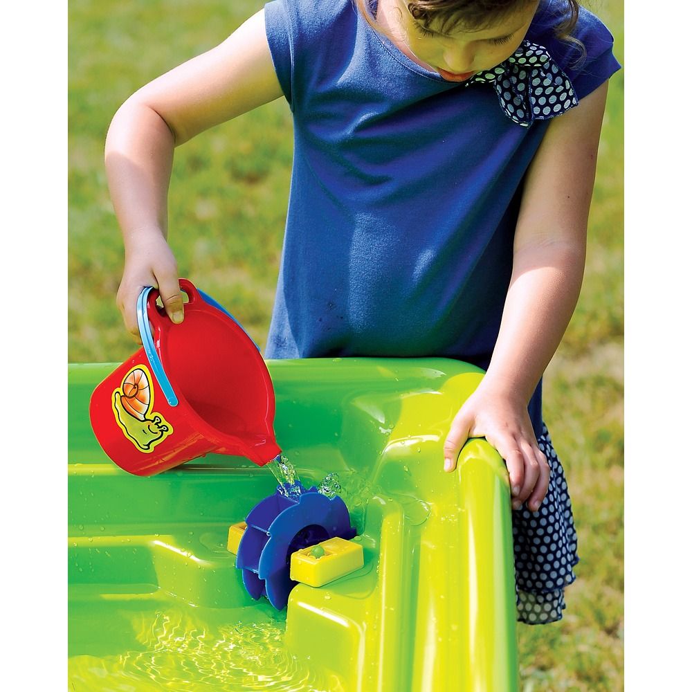Steps & Locks Mobile Sand & Water Table by Moje Bambino