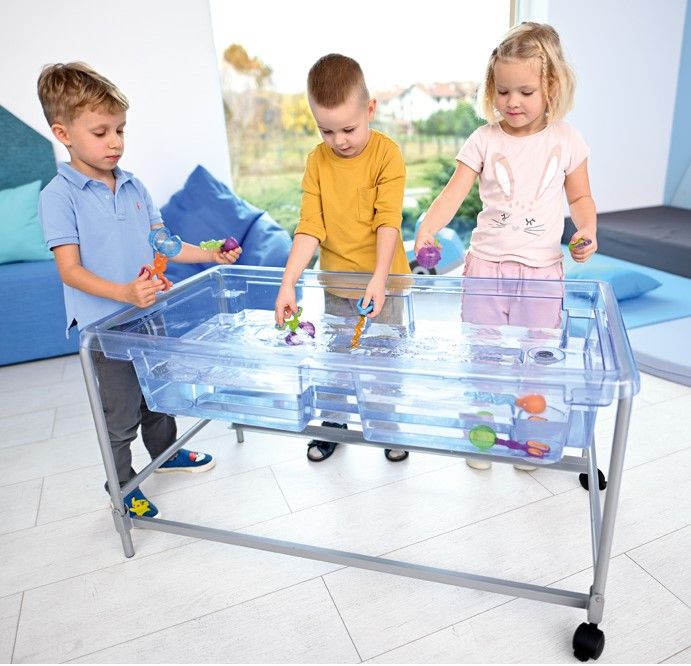 Mobile Sand & Water Play Table by Moje Bambino