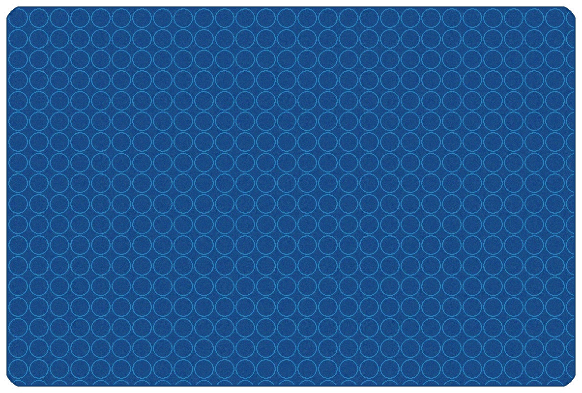 Comforting Circles Green/Tan Classroom Rug, view 5