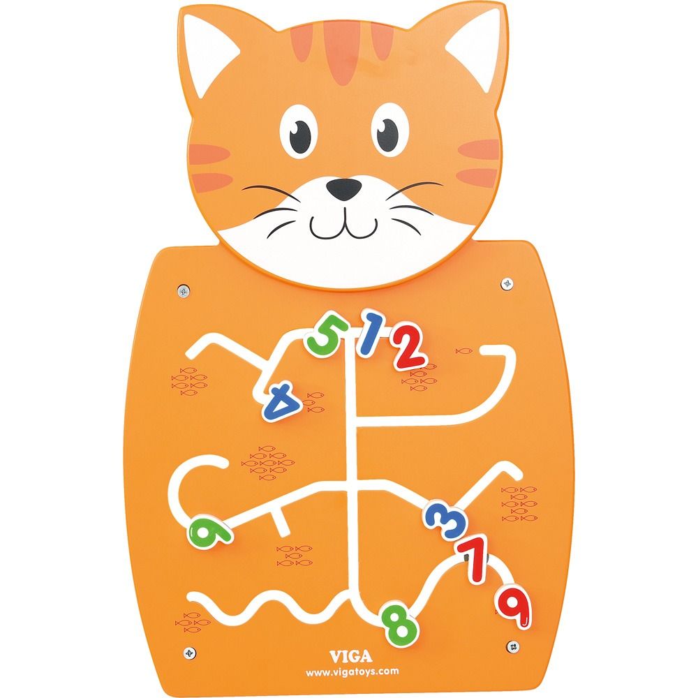 Counting Cat Sensory Wall Panel by Moje Bambino