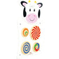 Cow Spinning Wheels Sensory Wall Panel by Moje Bambino