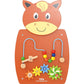 Horse Beads & Gears Sensory Wall Panel by Moje Bambino
