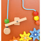 Horse Beads & Gears Sensory Wall Panel by Moje Bambino