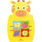 Giraffe Sliding Block Sensory Wall Panel by Moje Bambino