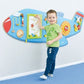 Airplane 6-Activity Sensory Wall Panel by Moje Bambino
