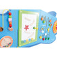 Airplane 6-Activity Sensory Wall Panel by Moje Bambino