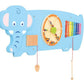 Elephant 3-Activity Musical Sensory Wall Panel by Moje Bambino