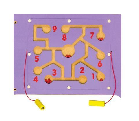 Hippo 3-Activity Sensory Wall Panel by Moje Bambino