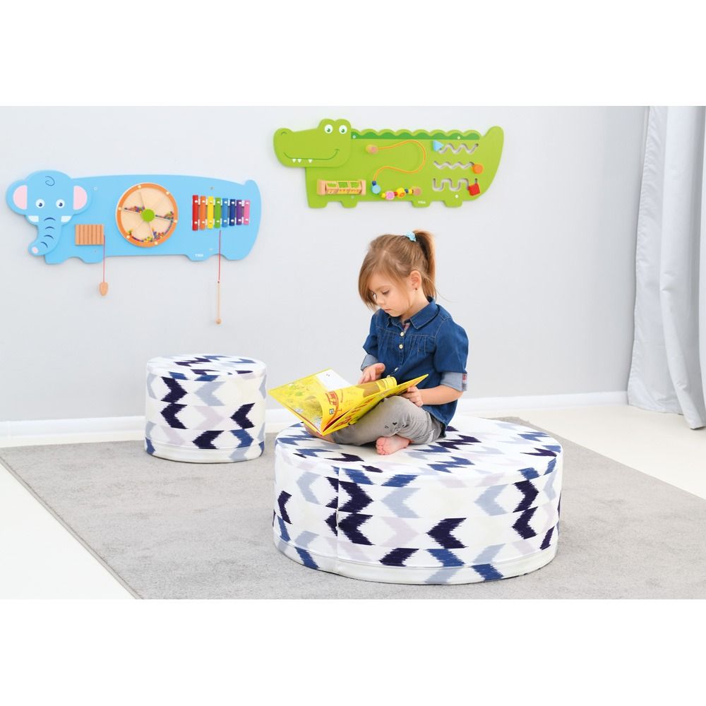 Alligator 3-Activity Sensory Wall Panel by Moje Bambino