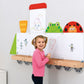 Toddler Train Dry-Erase Board Set by NOVUM