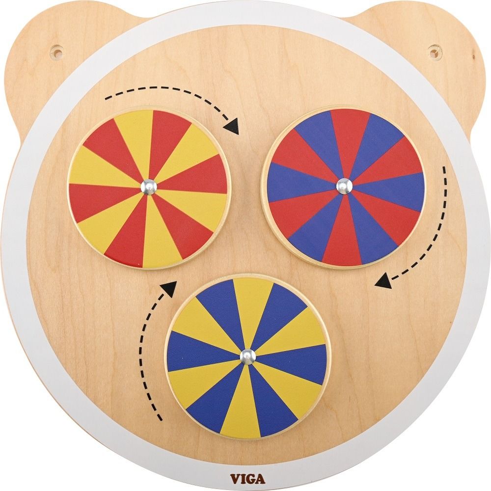 Swirling Colors Sensory Wall Panel by Moje Bambino