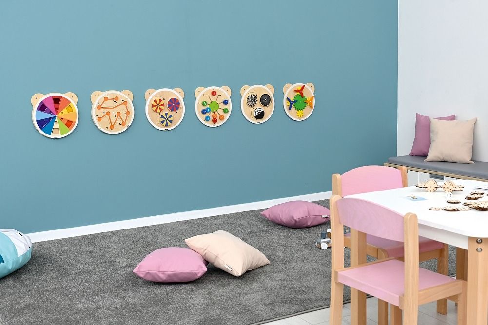 Match the Numbers Sensory Wall Panel by Moje Bambino