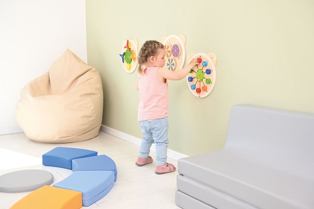 Match the Numbers Sensory Wall Panel by Moje Bambino