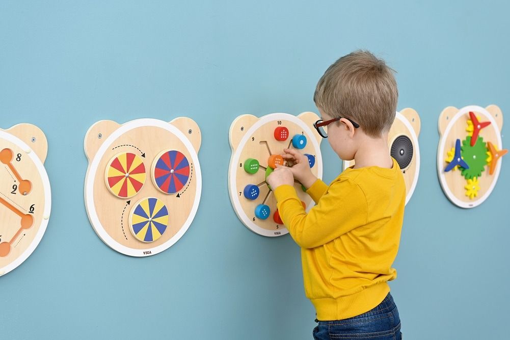 Match the Numbers Sensory Wall Panel by Moje Bambino