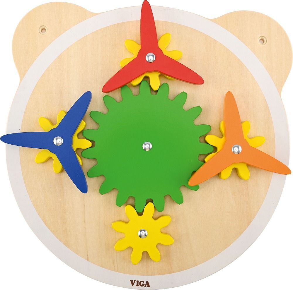 Spinning Pinwheels Sensory Wall Panel by Moje Bambino
