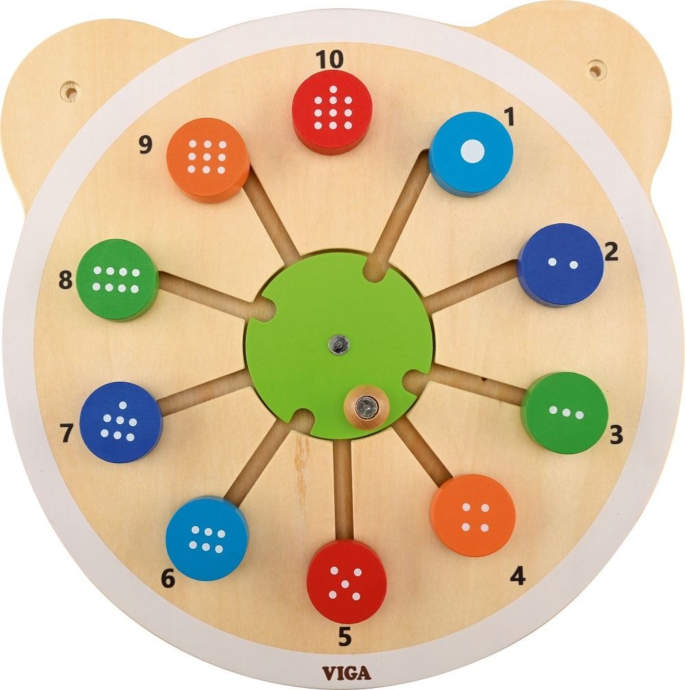 Match the Numbers Sensory Wall Panel by Moje Bambino