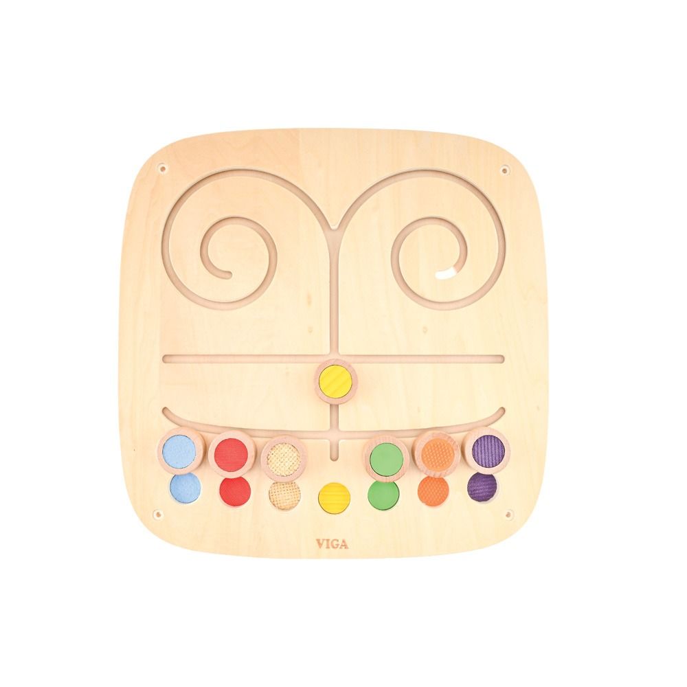 Touch & Match Sensory Wall Panel by Moje Bambino