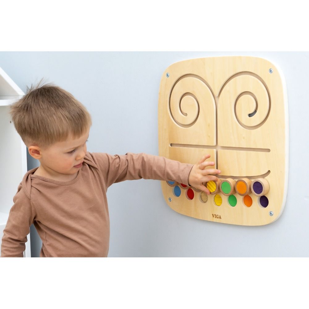 Touch & Match Sensory Wall Panel by Moje Bambino