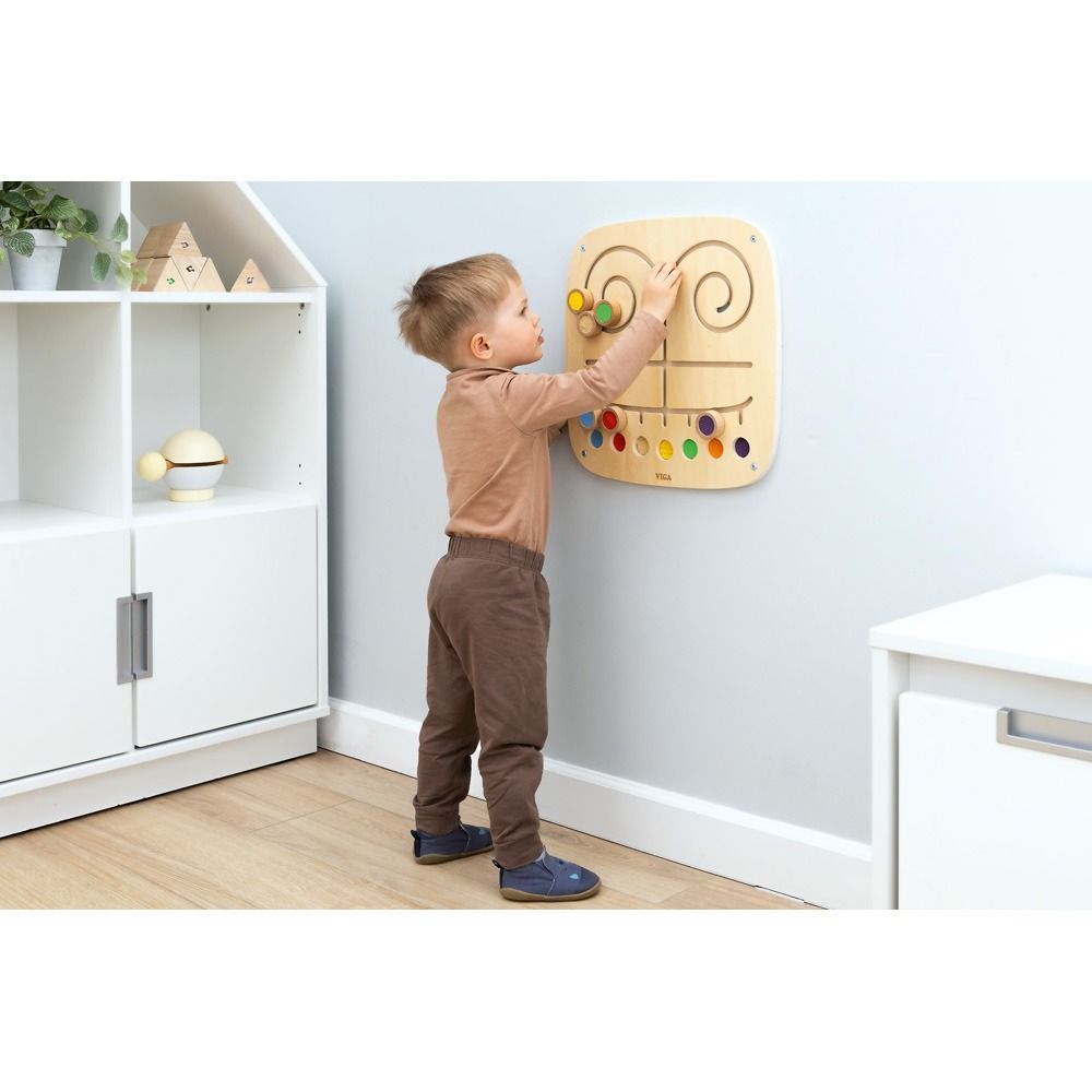 Touch & Match Sensory Wall Panel by Moje Bambino