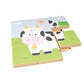 Cow Puzzle Sensory Wall Panel by Moje Bambino