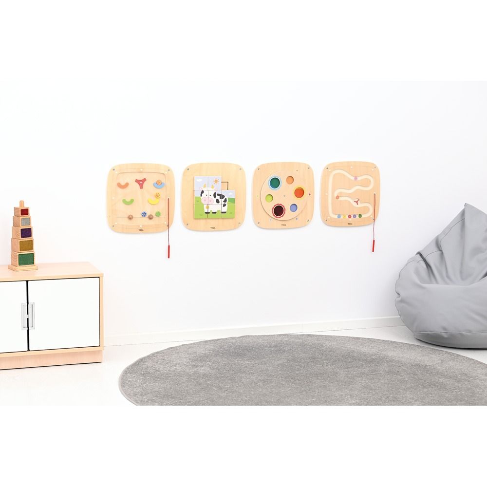 Cow Puzzle Sensory Wall Panel by Moje Bambino