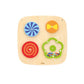 Spinning Patterns Sensory Wall Panel by Moje Bambino