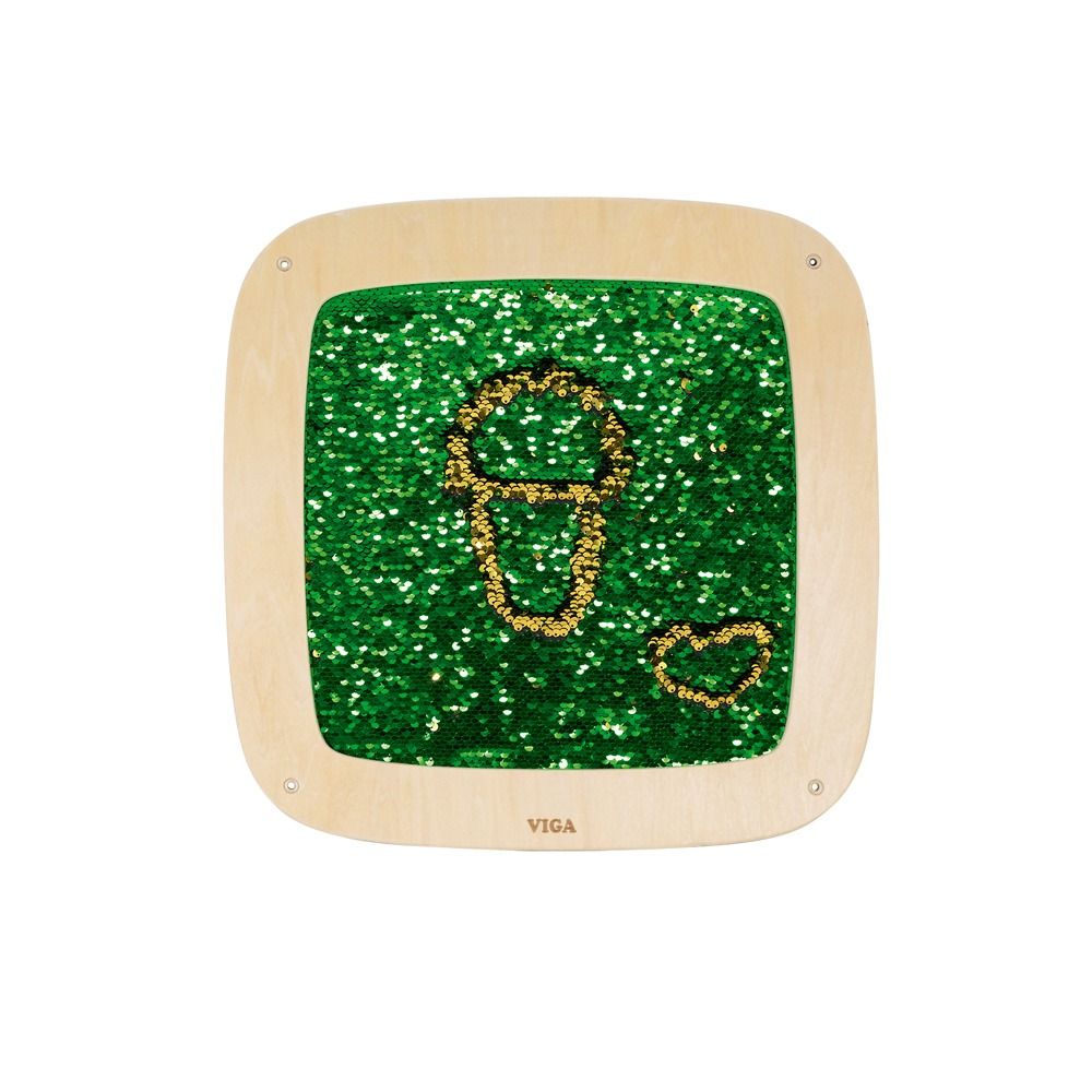 Sequin Art Sensory Wall Panel by Moje Bambino