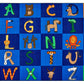 A to Z Animals Alphabet Classroom Rug, view 4