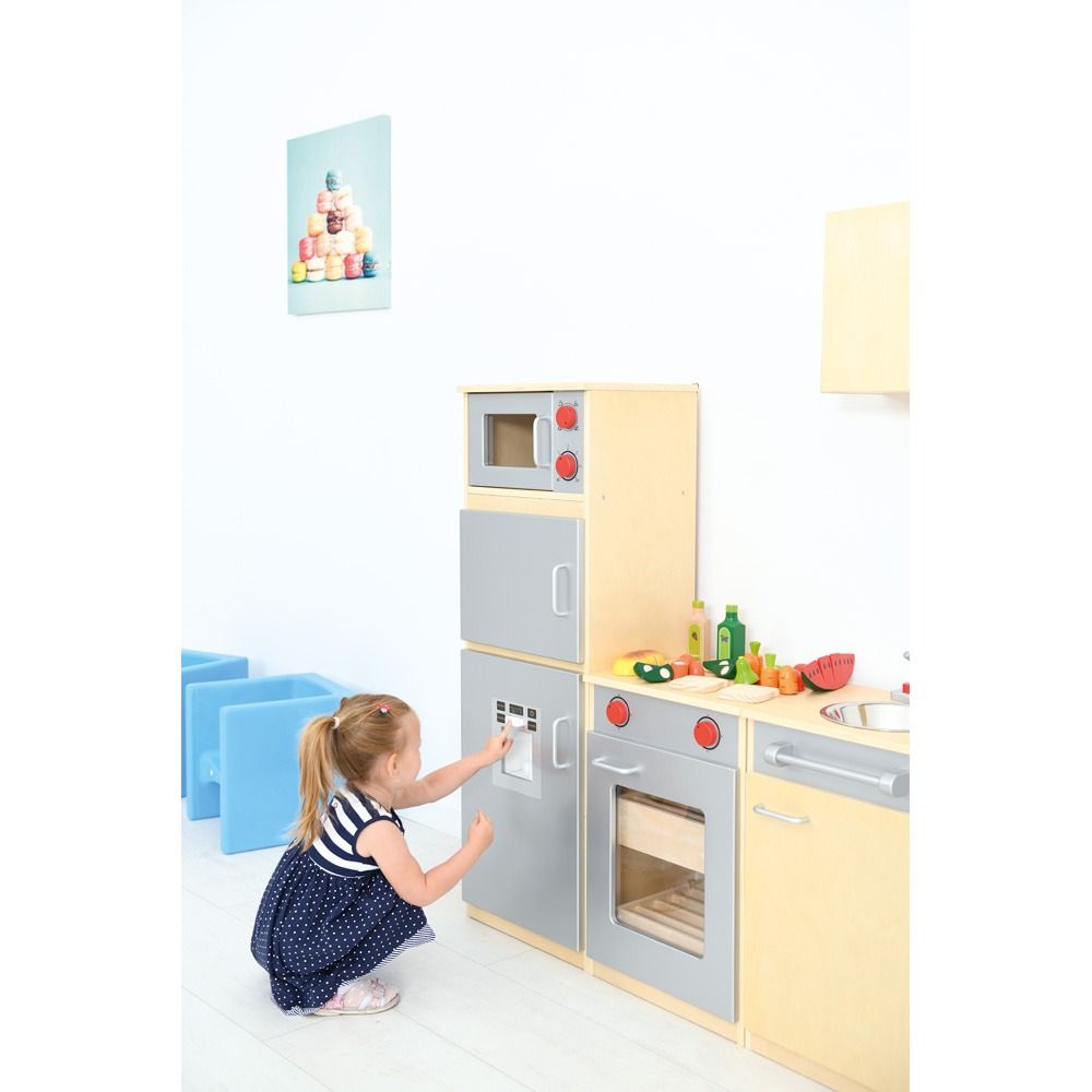 Complete Classroom Play Kitchen with Wall Cabinets by Moje Bambino