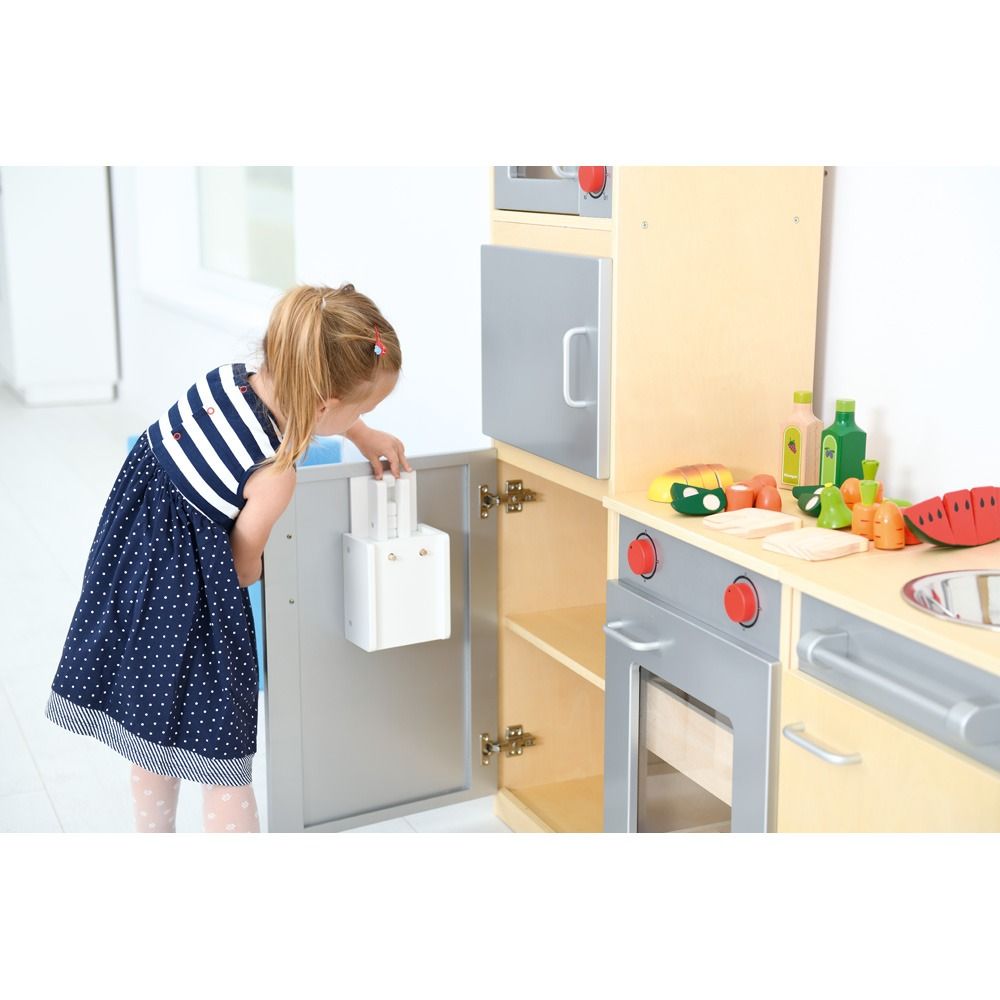 Complete Classroom Play Kitchen with Wall Cabinets by Moje Bambino
