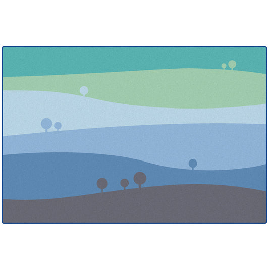 Tranquil Hills Tranquil Colors Classroom Rug