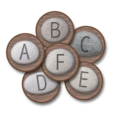 Alphabet Stones Seating Kit