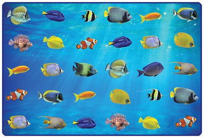 Friendly Fish Seating Classroom Rug